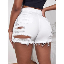 Biele rifľové kraťasy-286728-01