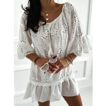 Biele madeirové šaty-301366-01
