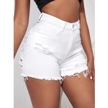 Biele rifľové kraťasy-286728-01