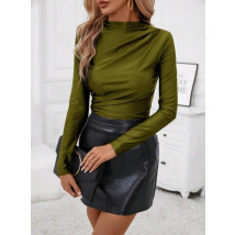 Zelený top s dlhým rukávom-308378-02