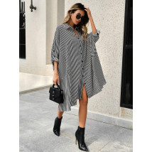Čierno-biele oversize šaty-306247-03