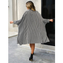 Čierno-biele oversize šaty-306247-03