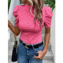 Ružové madeirové tričko-286996-07