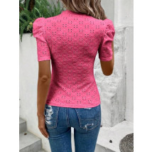 Ružové madeirové tričko-286996-07