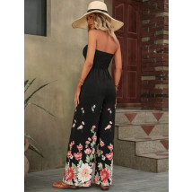 Čierny kvetinový overal-287027-01