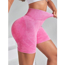 RUŽOVÉ PUSH-UP KRAŤASY S VYSOKÝM PÁSOM-287018-013