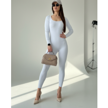 Svetlosivý vrúbkovaný overal-315775-011