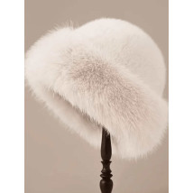 Béžový kožušinový klobúk-313288-02