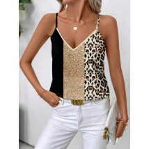 Viacfarebný top na ramienka-306355-03