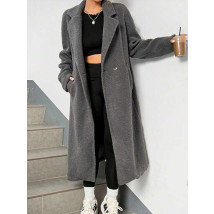 Dlhý prechodný kabát sivý-294344-03