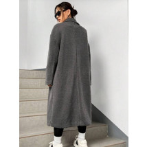 Dlhý prechodný kabát sivý-294344-03