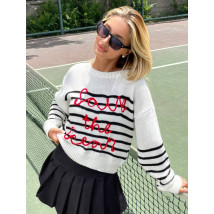 Trendy pletený sveter-314682-01