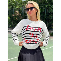 Trendy pletený sveter-314682-01