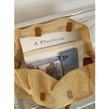 Béžová plážová taška-307110-07