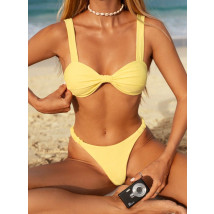Žlté dvojdielne plavky-325422-034