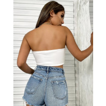 Biely korzetový crop top-269453-012
