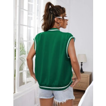 Zelená krátka baseballová vesta-271551-07