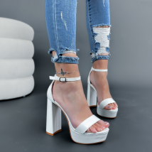 Biele sandále-301011-01