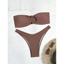 Hnedé dvojdielne plavky-325466-042