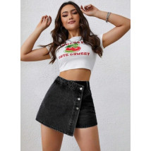 Čierne rifľové kraťasy-302077-06