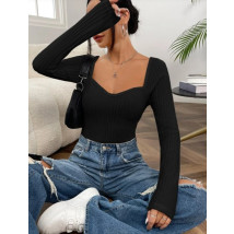 Čierny top s dlhým rukávom-294349-02