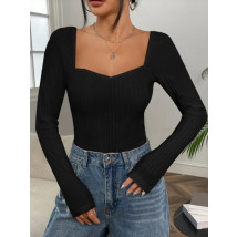 Čierny top s dlhým rukávom-294349-02