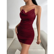 Bordové mini šaty-281465-03