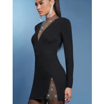 Čierne šaty s kamienkami-299142-04