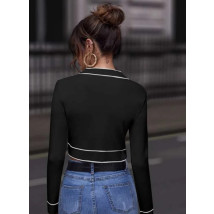 Čierny elegantný sveter-290031-02