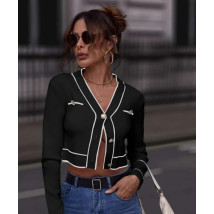 Čierny elegantný sveter-290031-02