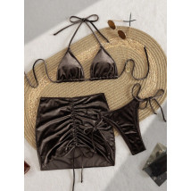 Hnedý zamatový plavkový komplet-326961-01