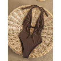 Hnedé jednodielne plavky-325495-017