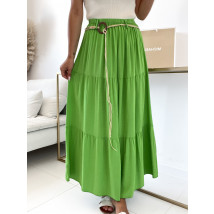 Zelená dlhá sukňa-267284-06
