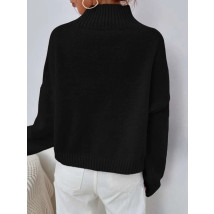Čierny oversize sveter-279735-07