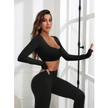 Čierny top na cvičenie-314826-02