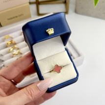 Ružový dámsky nastaviteľný prsteň-322037-03