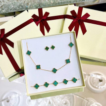 Dámska oceľová súprava s krabičkou Olivia-295607-09