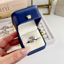 Dámsky oceľový prsteň-304034-08