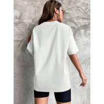 Biele oversize tričko-308519-06