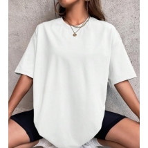 Biele oversize tričko-308519-06