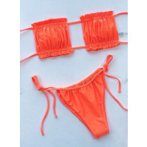 Oranžové dvojdielne plavky-302393-01