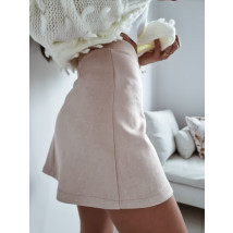 Béžová štýlová sukňa-261073-03