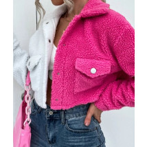 Krátky teddy kabátik-275728-012