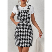 Čierno-biele šaty na traky-297245-02