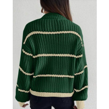 Zelený pletený sveter-297274-04