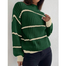 Zelený pletený sveter-297274-04