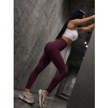 Bordové push-up legíny-330378-01