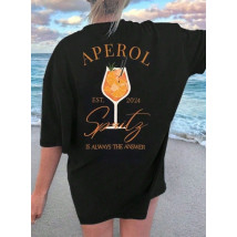 Čierne tričko APEROL-318828-01