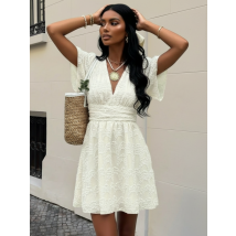 Béžové vzorované šaty-325972-04