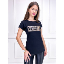 Čierne trendy tričko-259905-01